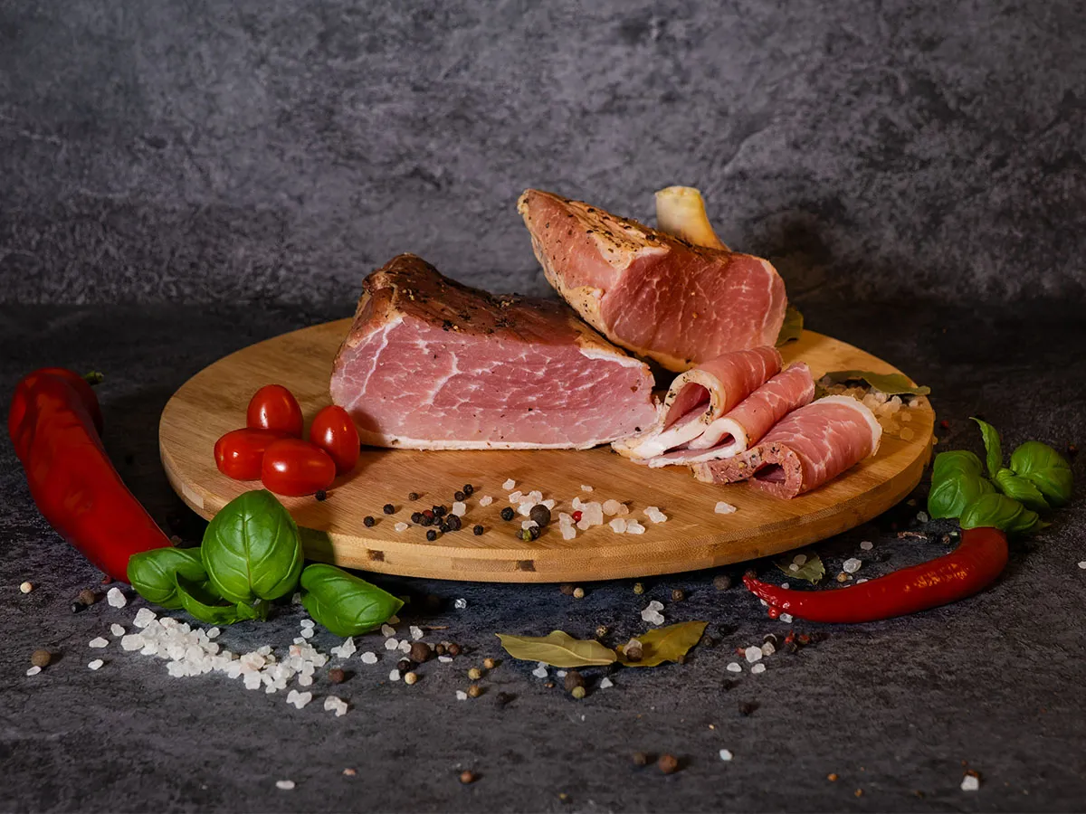 Bekon wiejski dojrzewający ok 350 g