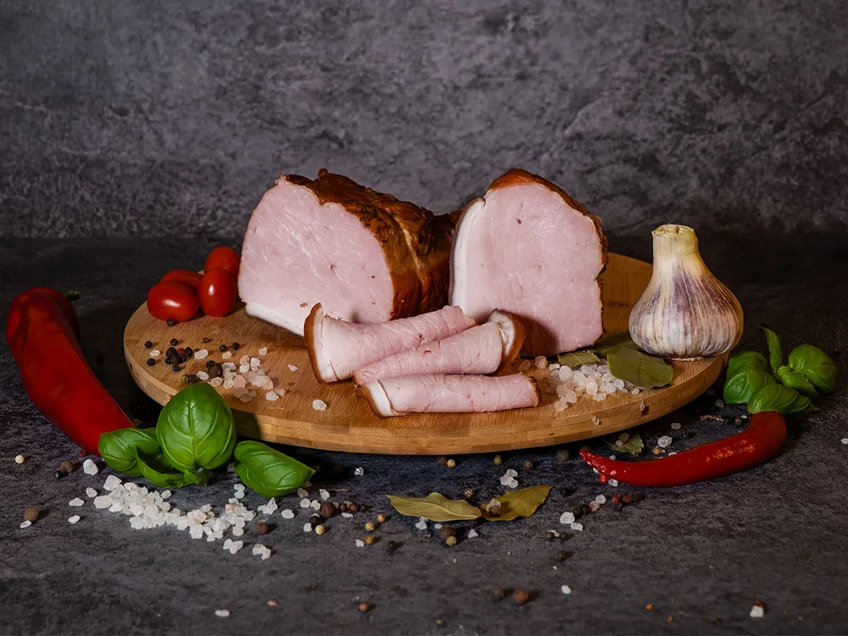Szynka wiejska z tłuszczykiem ok 350 g (3)