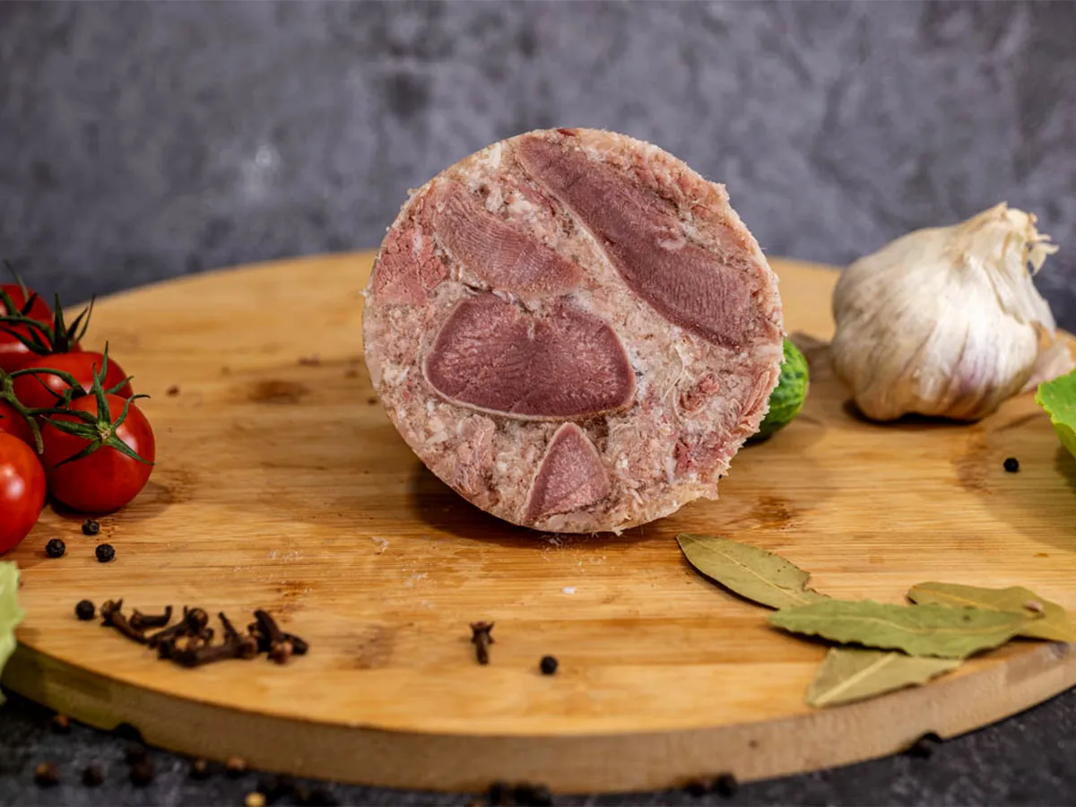 Salceson chłopski biały ok 350 g - obrazek 3